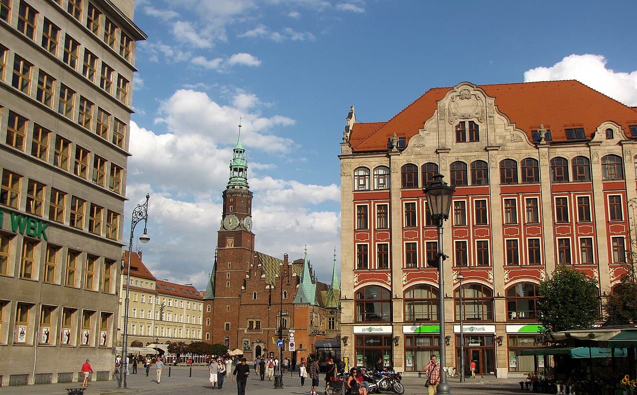 Wrocław old town
